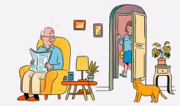 漫画老年家装,漫画中的老年家装智慧与温馨